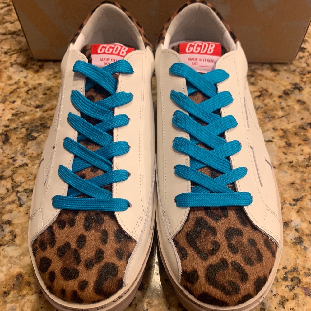 Leopard Print Hi Star Sneakers